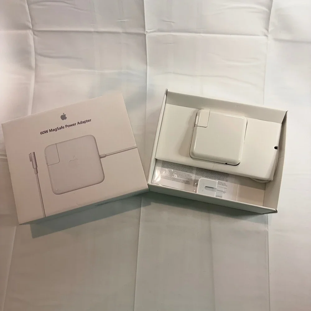NEW Apple 60W MagSafe Power Adapter MacBook Charger MC461LLA L-Tip NEW IN BOX